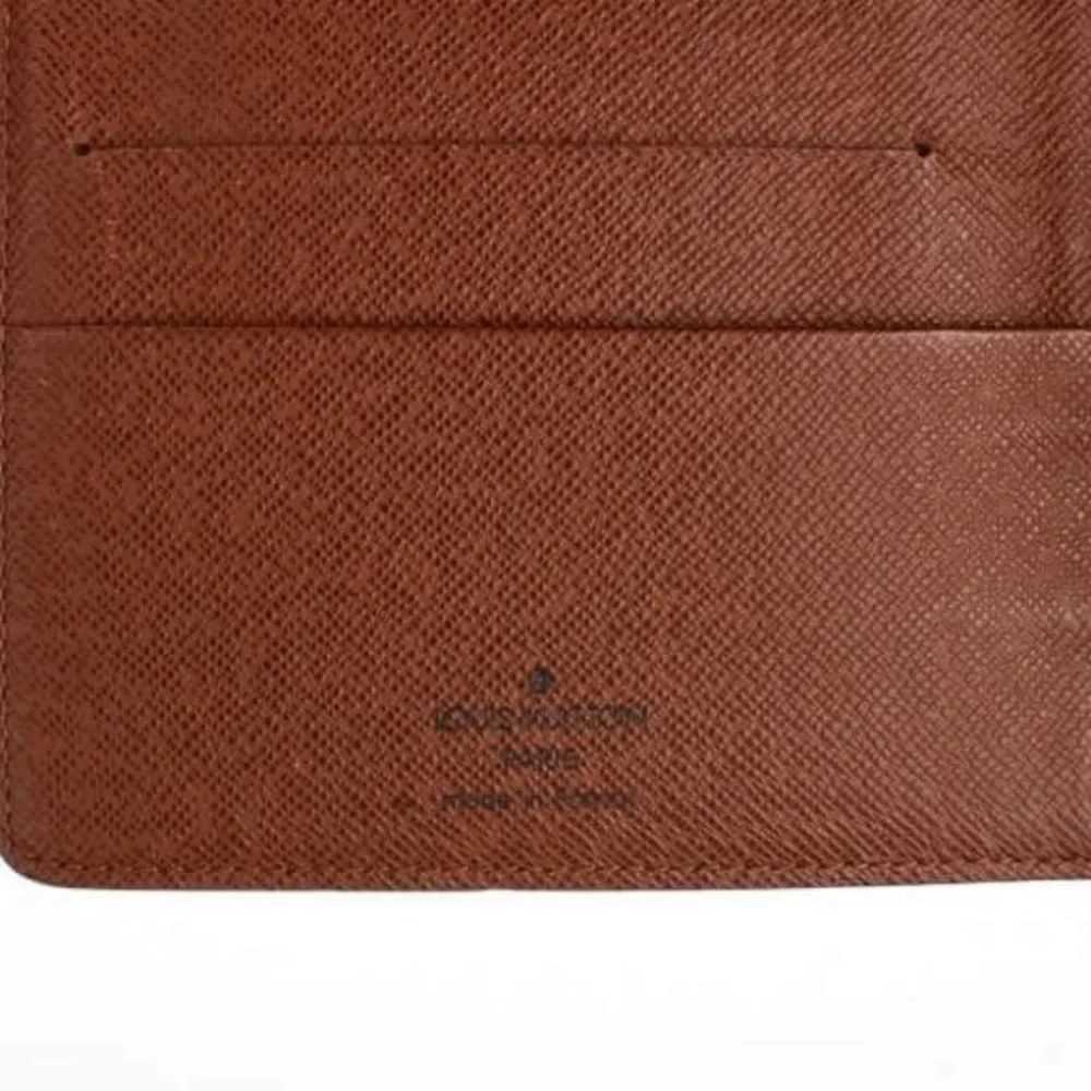 Louis Vuitton Brown and Gold Planner